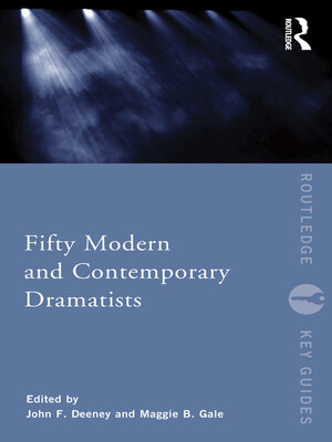 cover image of Fifty Modern and Contemporary Dramatists
